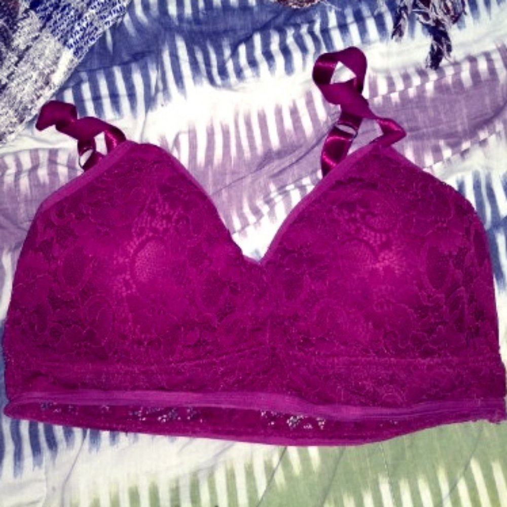 Pink/Magenta Bralette  (1X/2X)